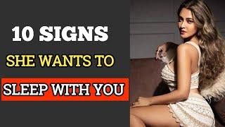 10 Signs She Wants To Sleep With You... | Psychological Facts About Women | @thepsychologybook