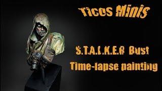 Ticos Minis : S.T.AL.K.E.R Bust time lapse