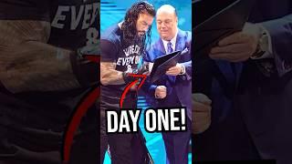 What Started Roman Reigns Historic Title Reign?! #wwe