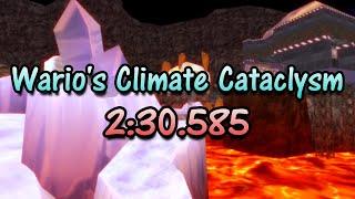 Mario Kart Wii CT WR: Wario's Climate Cataclysm - 2:30.585