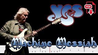 Yes - Machine Messiah (Bass Tabs | Notation) @ChamisBass #chamisbass #yesbandbass #basstabs