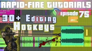 Advanced Audio Editing in REAPER: 30+ Hotkeys for Editing (Rapid-fire Reaper Tutorials Ep75)