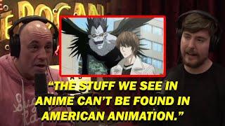 MrBeast and Joe Rogan Talk about Death Note and Anime | The Rogan Experience(JRE)