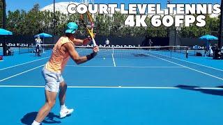 Rafael Nadal as a Righty? Court-Level Mirrored View of His Technique Revealed!