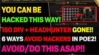 HUGE ONGOING HACK WAVE IN POE 2!! | This Is How YOU CAN BE Hacked!!