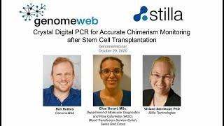 Crystal Digital PCR™ for Accurate Chimerism Monitoring after Stem Cell Transplantation