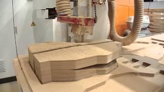 MDF CNC milling