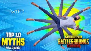 Top 10 Mythbusters in PUBG Mobile | PUBG Myths #145