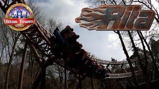 Rita Intamin Rocket/Accelerator Roller Coaster Full HD Off Ride POV - Alton Towers Resort