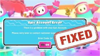 Fall Guys Missing Files | Fall Guys Error 14 | Fall Guys Epic Account Error