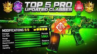 NEW TOP 5 *UPDATED* Pro Meta Best Ranked Play Classes MW3 S4R  (CDL Best Class Setups Loadouts Guns