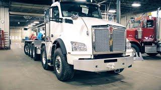 Hawaiian Electric - Kenworth T880 - Twin Steer - EZ Trac - Rear Steer Axle