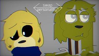 What If Springtrap and Golden Freddy Swapped Personalities?