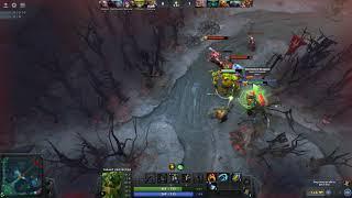 Dota 2 - Treant Protector (aka. Tree Guy) win, very good team, healing all the time 