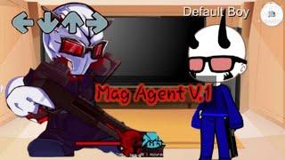 Gacha Club:fnf react to vs Mag Agent V.1part5