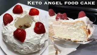 Keto Angel Food Cake