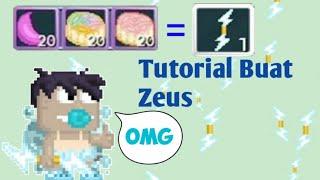 How To Make Zeus  [MAKING ZEUS] #GROWTOPIAINDONESIA