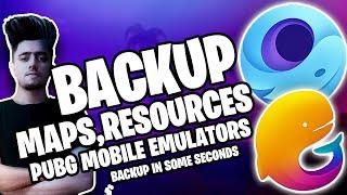 How to Backup And Restore PUBG Mobile Resources Packs Maps in Gameloop | 100% Safe | Emulator