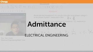 Admittance | Electrical Engineering | Chegg Tutors