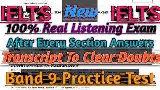 IELTS LISTENING PRACTICE TEST 2025 WITH ANSWERS | 03.01.2025 | ACTUAL LISTENING | LISTENING PAPER