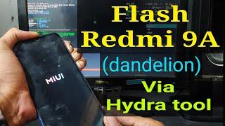 Flash Redmi 9A (dandelion) Via Hydra Tool