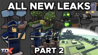 [PART 2] TDX x TB ALL NEW DEV LEAKS Summarized - Tower Defense X Roblox