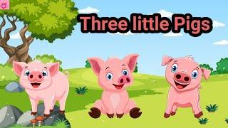 Three little Pigs story | class 1 english | Marigold unit 1 | ncert / cbse | kids storyteller