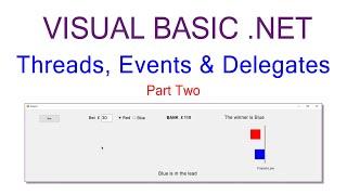 Advanced VB.NET Programming – Threads, Events and Delegates (Part 2)