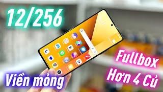 Hơn 4 Củ Fullbox bản 12/256, ROM Tiếng Việt, màn OLED 120Hz viền mỏng. Dùng dễ - Redmi Note 13R Pro