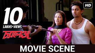 একাই একশো | Dev | Subhasree | Funny Movie Scene | Challenge | SVF