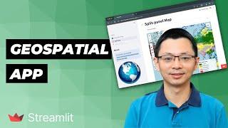 Build Interactive Geospatial Web Apps with Leafmap and Streamlit