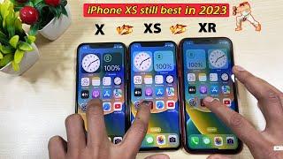 iPhone X Vs iPhone XS Vs iPhone XR | Speed Test with AnTuTu Benchmark in 2023