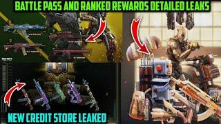 New Credit Store Leaked | Season 5 Battlepass All Free And Paid Rewards Leaked | New Balance Changes