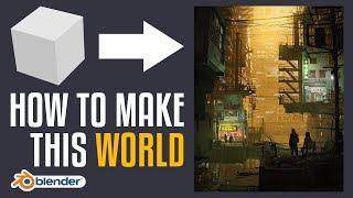 Making Ultimate City in Blender ～高層都市の作り方～