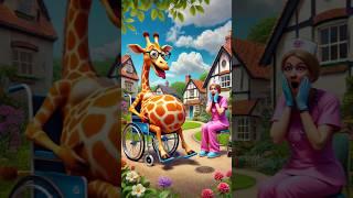 Evolution of Beautiful CatHero:  giraffe on wheelchair  Maiw Maiw  #cat #cute #love #shorts