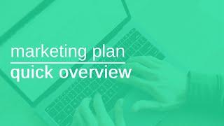 marketing plan quick overview | learn marketing plan basics