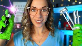 ASMR Otoscope EAR cleaning Roleplay, Ear Exam for SLEEP,  Personal Attention