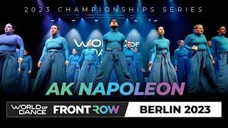 AK Napoleon | 1st place Team Division | World of Dance Berlin | #WODBERLIN23