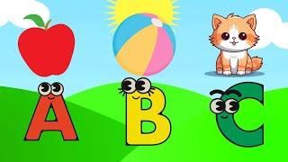 A B C D ইংরেজি বর্ণমালা  A থেকে Z | A B C D Alphabet Learning with Sounds and Words | Fayan English