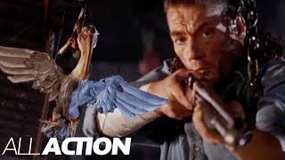 Van Damme Delivers Death From Above | Hard Target (1993) | All Action