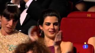 Dani Rovira recibe el Goya 2015 como mejor actor revelación por 'Ocho apellidos vascos