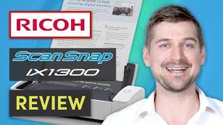  Fujitsu ScanSnap iX1300 Desktop Scanner (Review & Setup) What You Need to Know