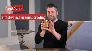 How Tecsound is used for soundproofing