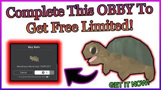 Complete This "OBBY" To Get FREE LIMITED!  (Get It Fast Before Its Gone!)