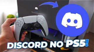 CHEGOU! Como usar o DISCORD no PS5