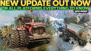 New Update Out Now New Features on All Platforms in SnowRunner Everything You Need to Know