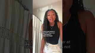 SO. HARD. ‍ #fyp #shorts #singing #arianagrande #eternalsunshine #singingvideo #singingcover