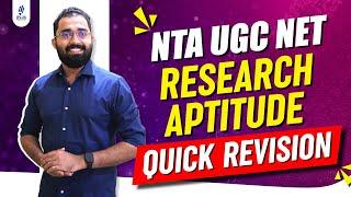 NTA UGC NET | Research Aptitude | Quick Revision