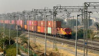 Dedicated freight corridor of India and high speed trains