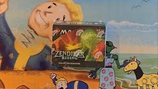 A Zendikar Rising Collector Box from the depths of the closet